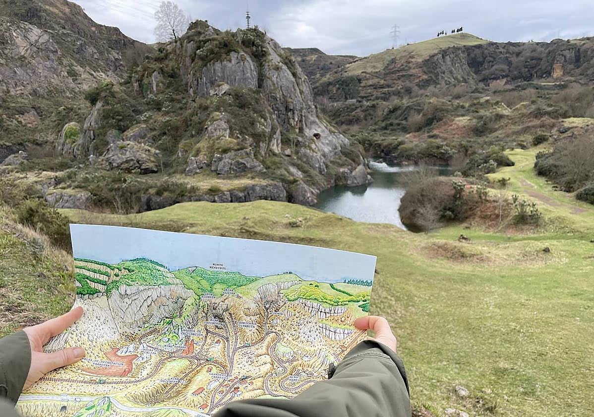 Una sala de escape a cielo abierto en las minas de La Arboleda ¿Podrás salir sin perderte?
