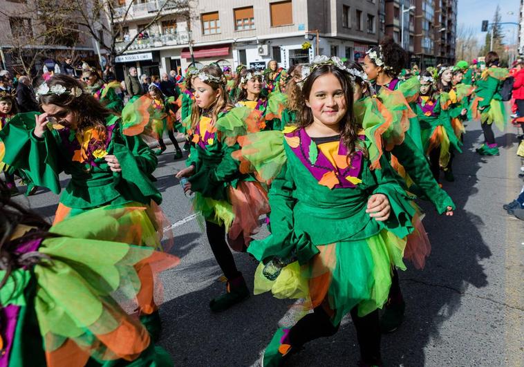 Los ánimos no han decaído en el desfile de este domingo.