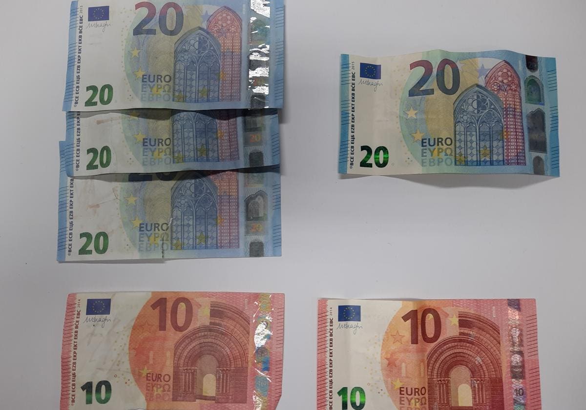 Alertan sobre la circulación de billetes de dinero falsos en Bermeo