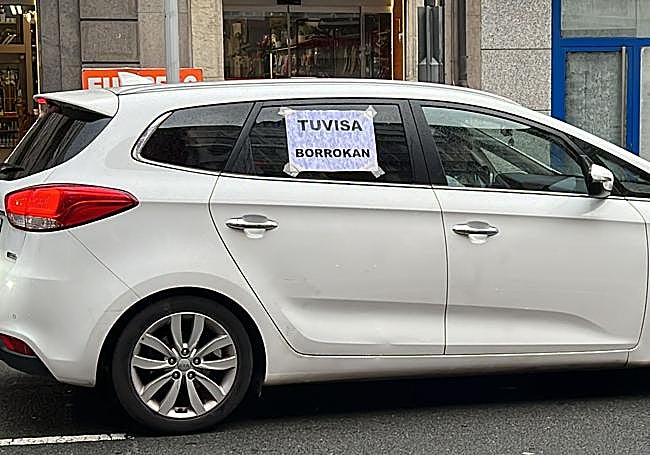 Uno de los vehículos que ha formado parte de la caravana.