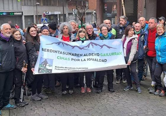 La cita de Mungia volverá a reunir a la comunidad montañera en favor de la igualdad en las montañas.