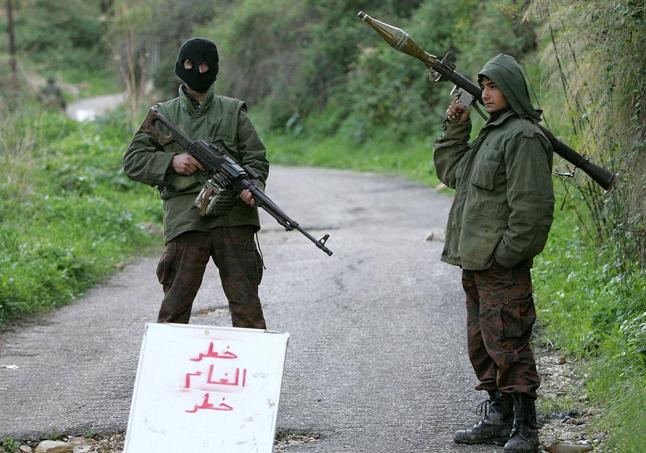 Milicianos del Frente de Liberacion de Palestina, en Líbano en una imagen de 2006.