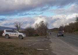La Ertzaintza ha intensificado las labores de vigilancia en Zigoitia con patrullas que recorren el municipio o controlan los distintos accesos por carretera.