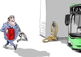 La viñeta de Cerrajería sobre el principio de acuerdo en Tuvisa para poner fin a la huelga