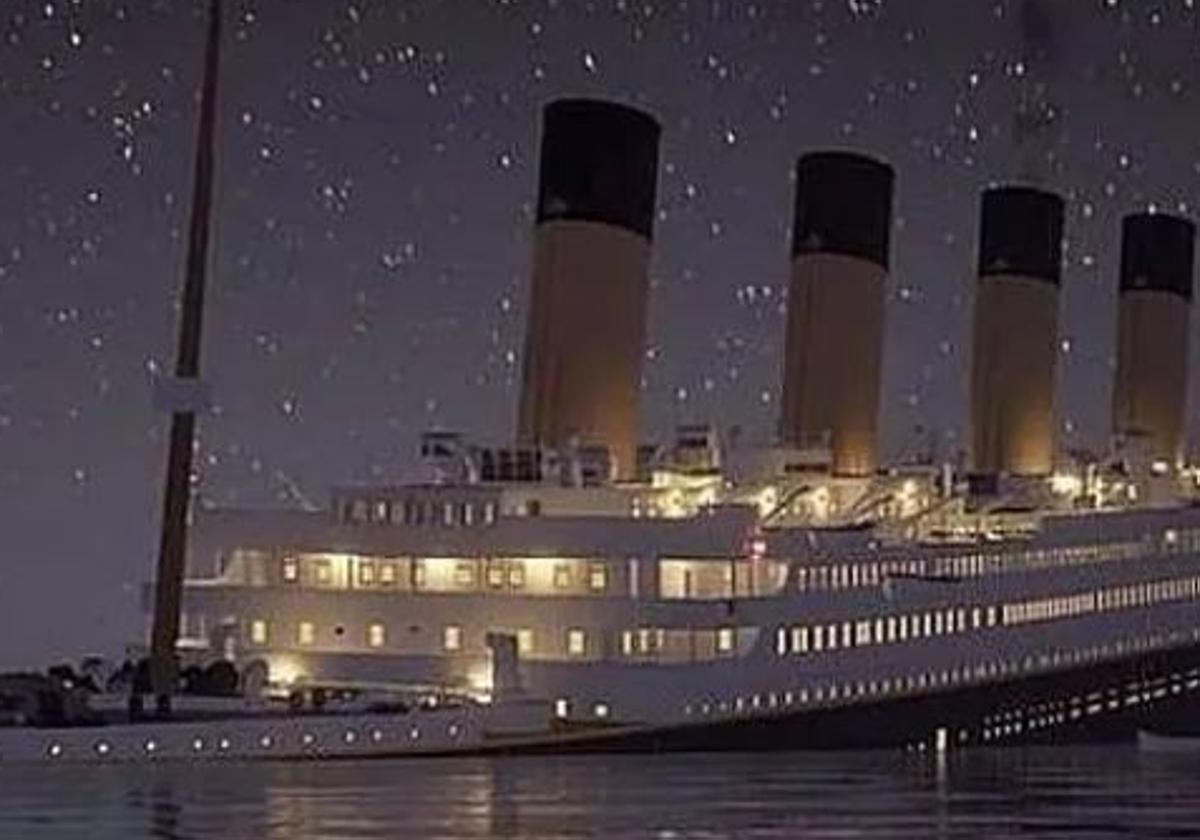 El vídeo que muestra cómo fue en realidad el hundimiento del Titanic