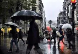 Euskalmet eleva la alerta por la borrasca Louis, que ya ha llegado a Euskadi con fuerte viento, frío y tormentas