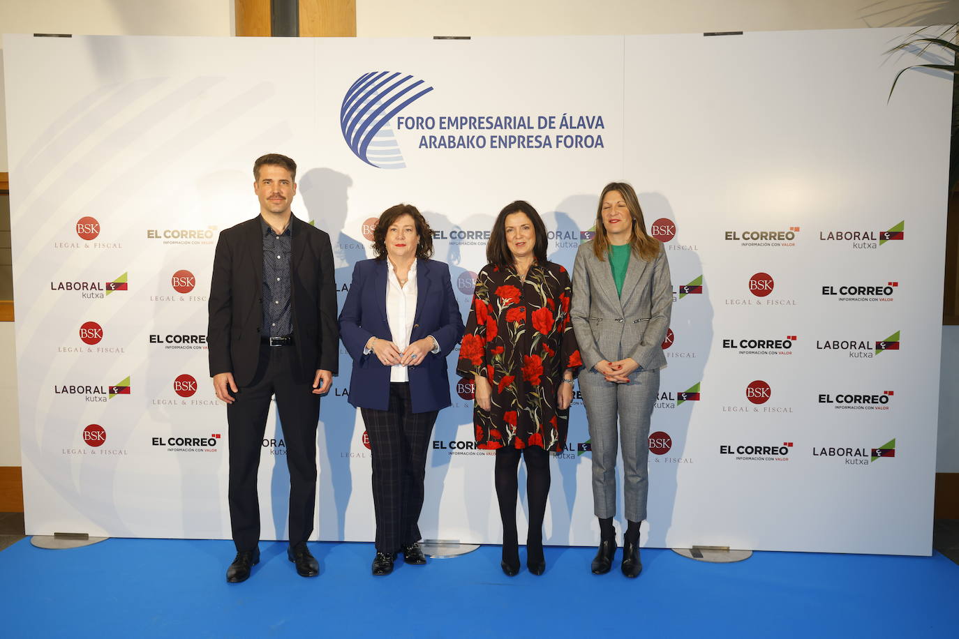 Gorka Mendaza, Itziar Gonzalo, Beatriz Artolazabal y Saray Zárate.