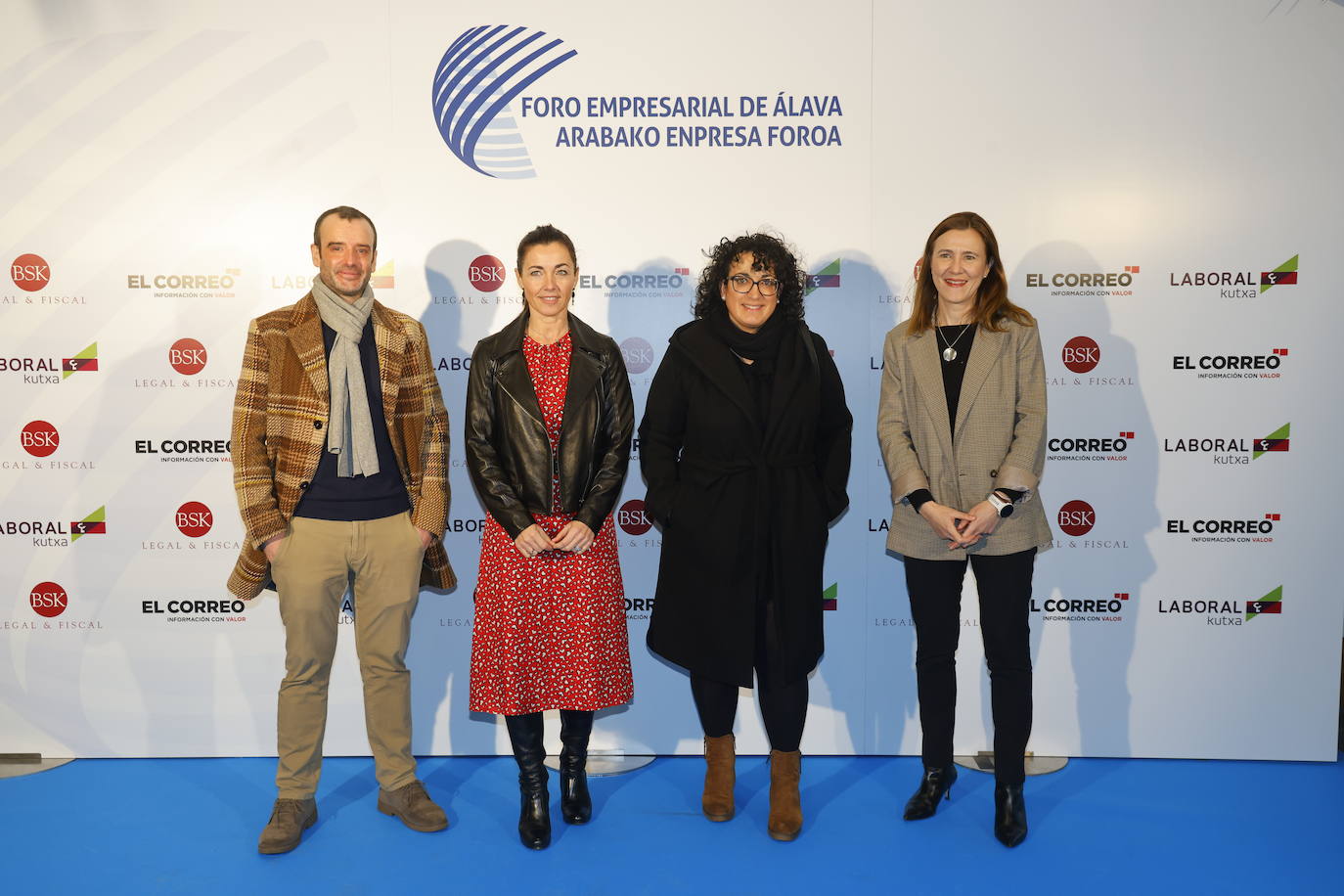 Jon Barrena, Susana Andrés, Lorena Ramos y Amaia Castillo.