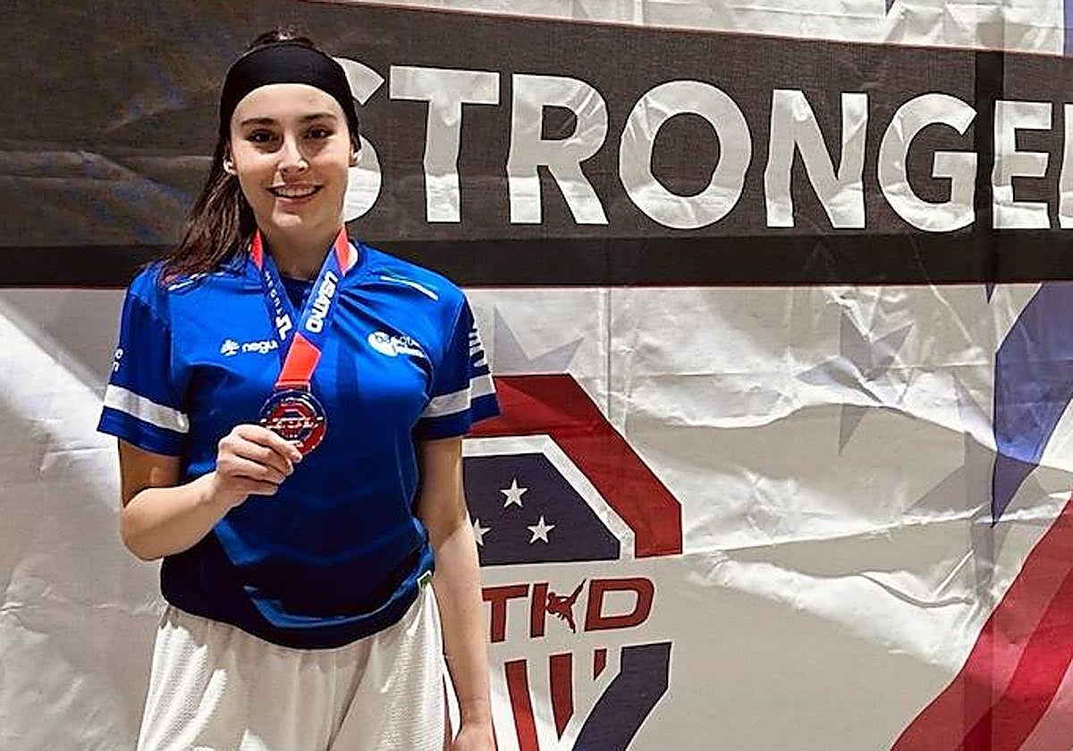 Jone Magdaleno logra el bronce en el Open de EE UU de taekwondo