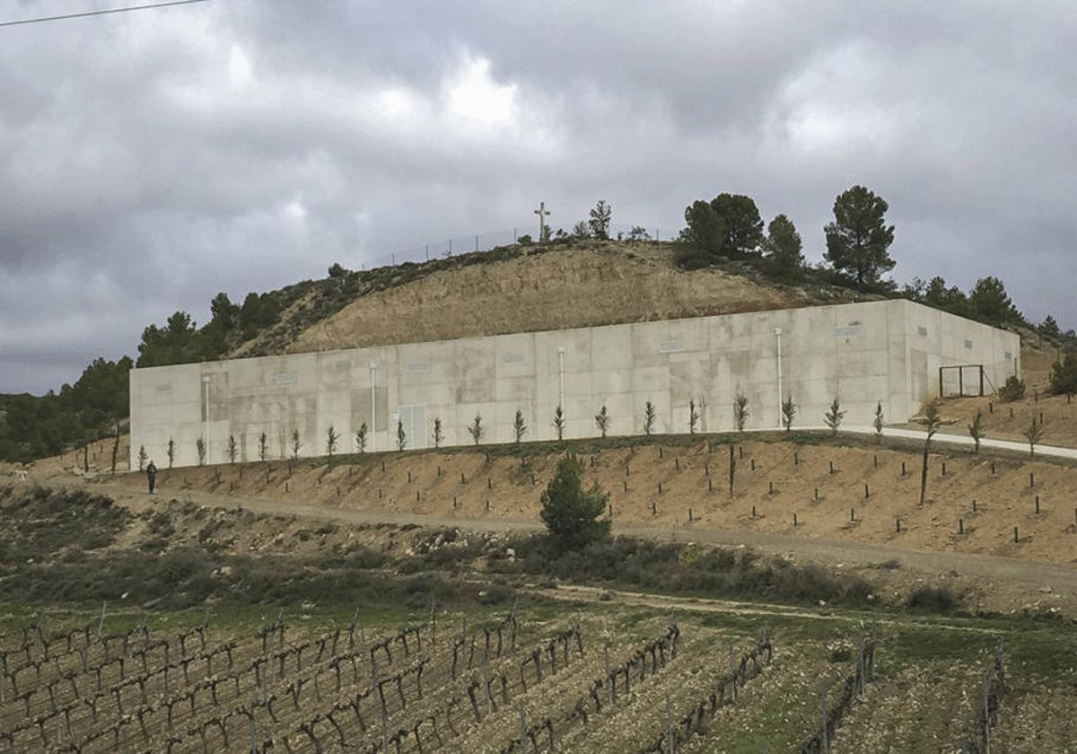 El agua del Ebro llegará al nuevo depósito de aguas de Oion.