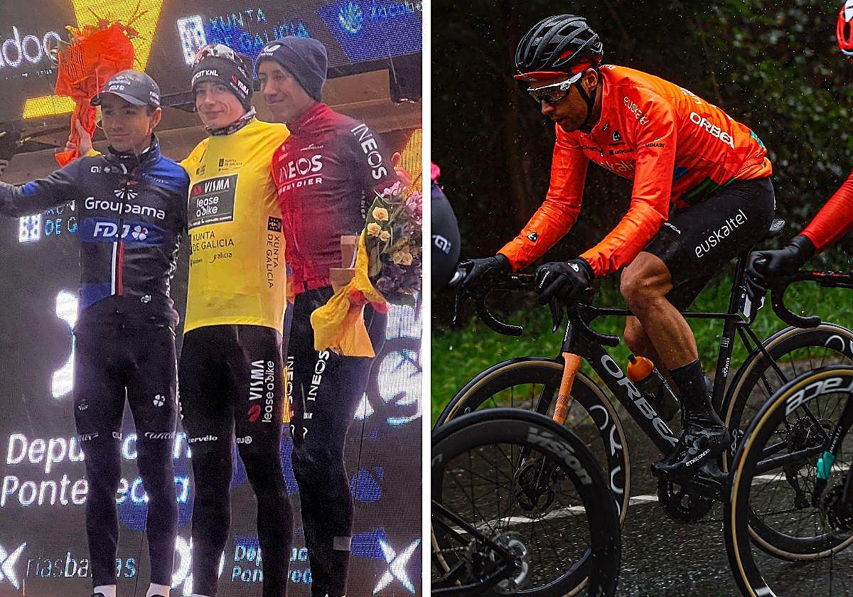 Vingegaard vuelve a reinar en Galicia y Euskaltel mete cuatro corredores entre los 25 primeros