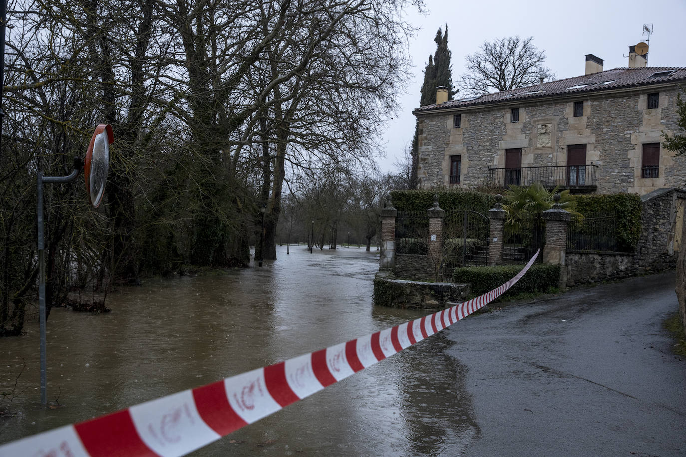 Las imágenes de las inundaciones en Vitoria y Álava