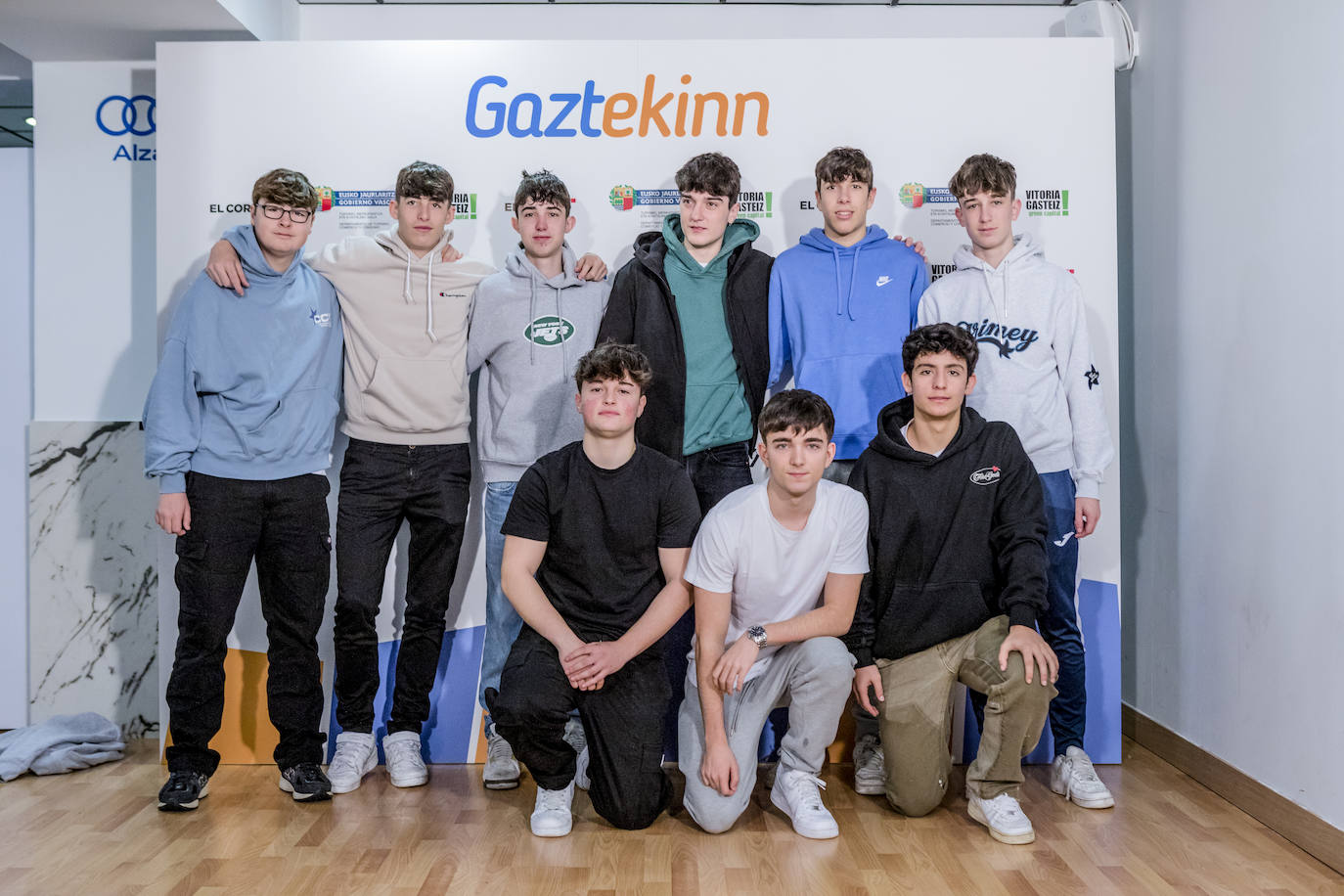 Otro grupo de 2º de Bachiller de Corazonistas.