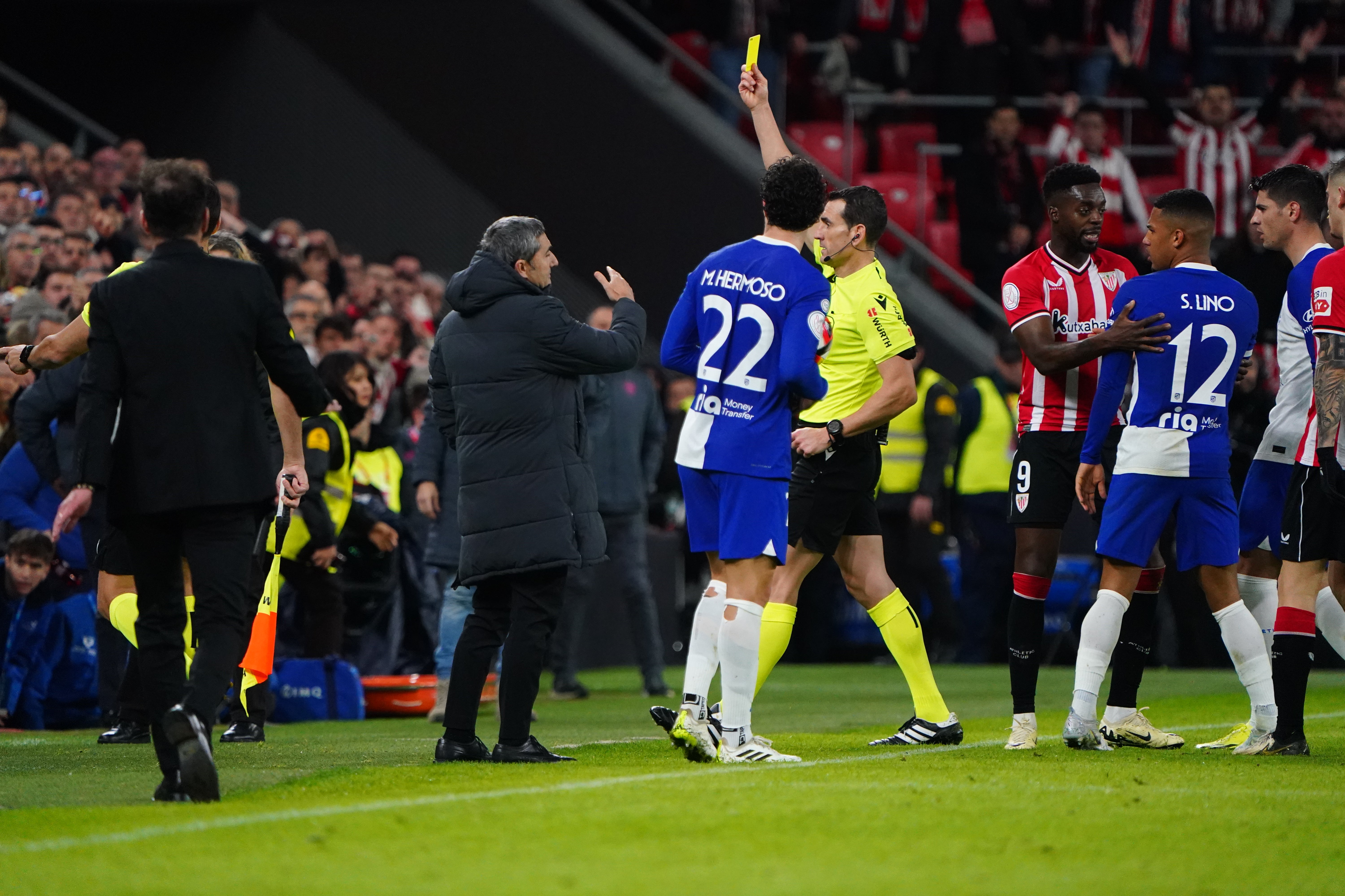 La fiesta de los jugadores del Athletic en San Mamés