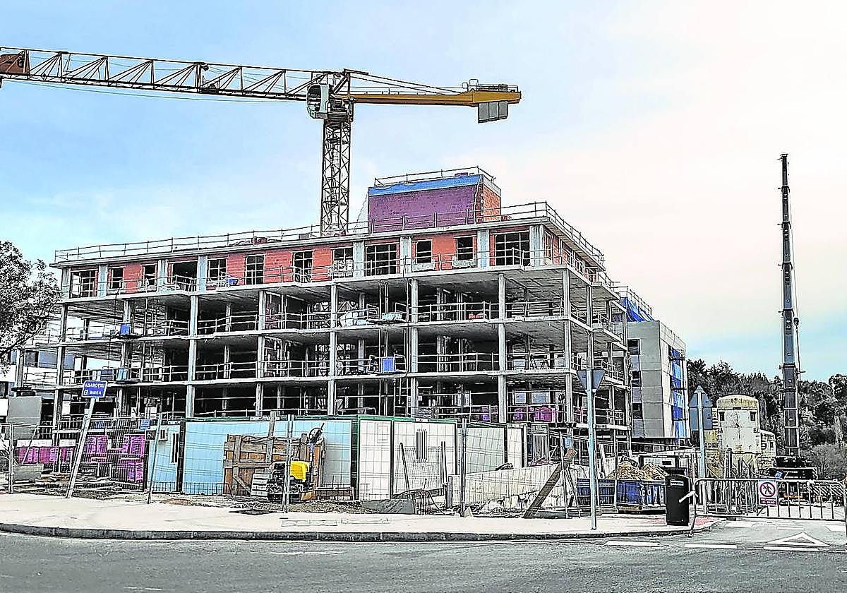 El año pasado se edificaron en Euskadi 5.000 pisos