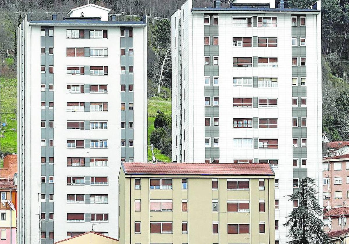 Los barrios de Txurdinaga y Otxarkoaga cuentan con algunos de los edificios más altos de Bilbao.