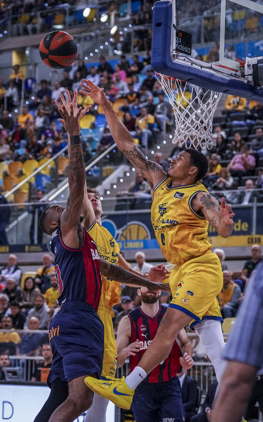 Las mejores imágenes del Gran Canaria - Baskonia