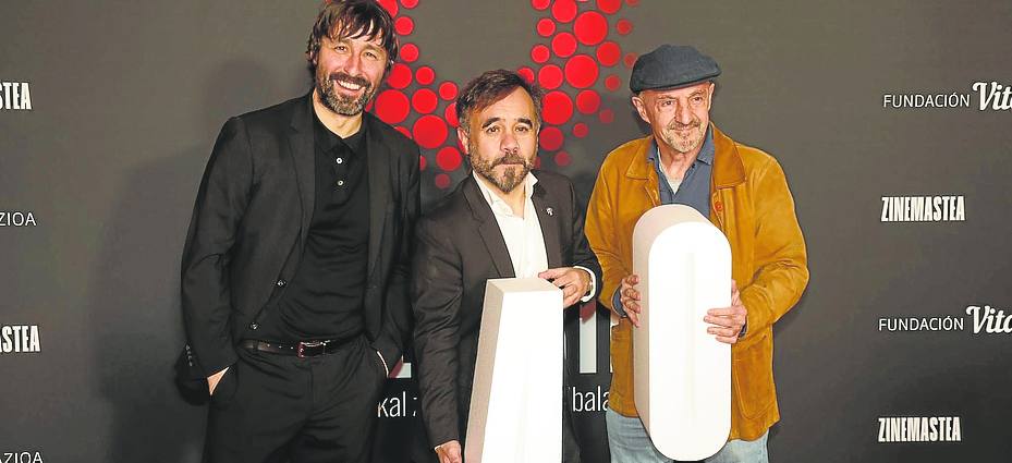 Mikel Losada, Koldo Losada y Ramón Agirre.