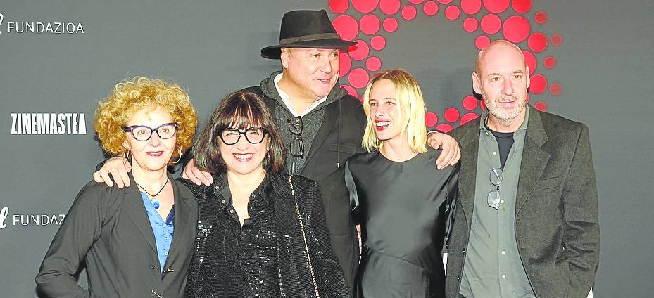 Alicia Luna, Judith Colell, Leonel Vieira, Olivia Baglivi y Jauma Balagueró.