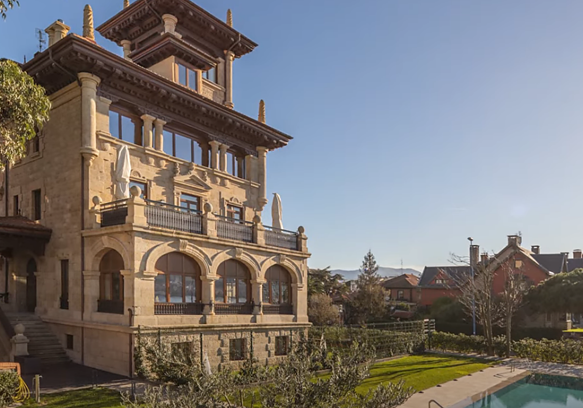 Los pisos de lujo de un palacio de Getxo que dan la vuelta al mundo gracias a Forbes