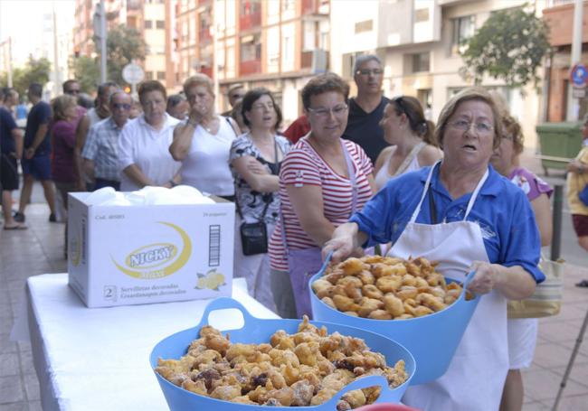 Degustación de ´figues albardaes´.