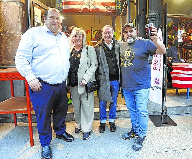 Fernando San José, Sofía Adán, Mariano Gómez y Oskar Martínez.