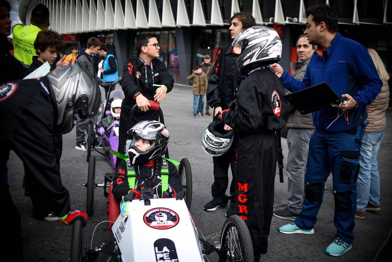 Campeonato de vehículos eléctricos en San Mamés