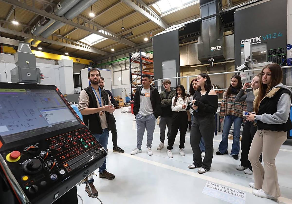 Los alumnos han tenido la posibilidad de visitar empresas del sector.