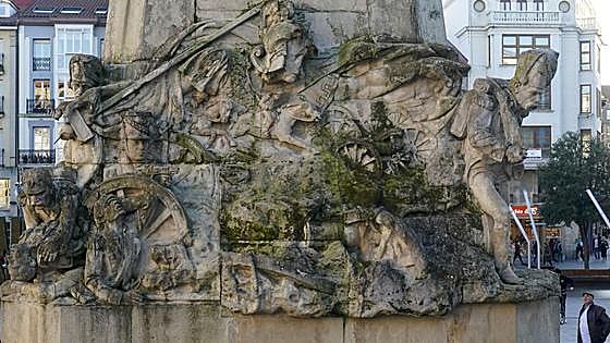 La Diputación se sumará al plan para rehabilitar el Monumento a la Batalla