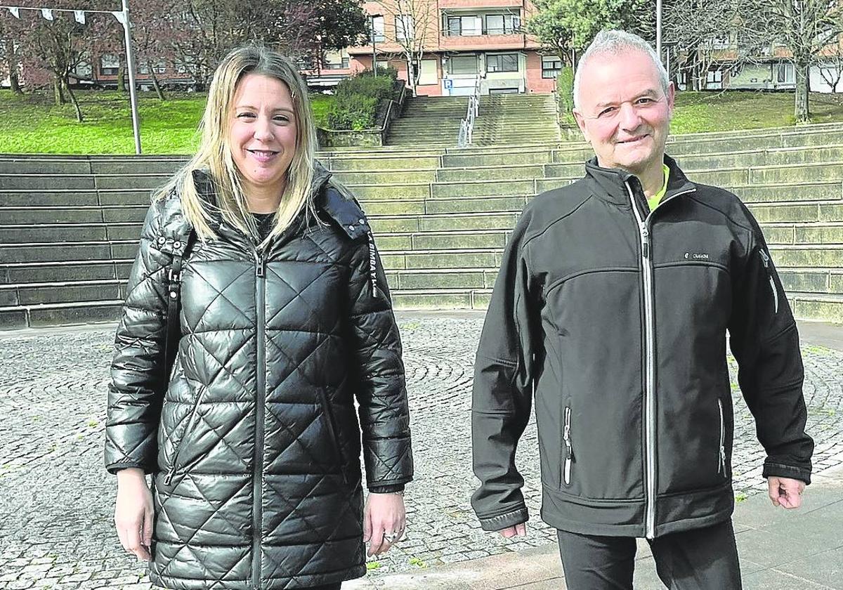 Leire Goñi y su pericia como enfermera de Urgencias salvaron la vida de Francisco Pabo.