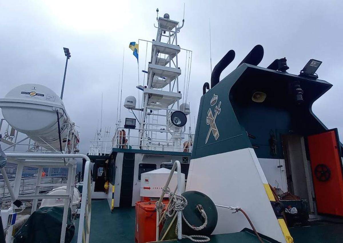 Imagen secundaria 1 - Una visita a las entrañas de un buque oceánico de la Guardia Civil