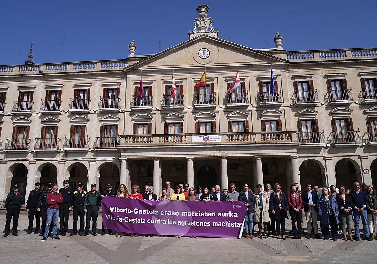 La concentración silenciosa de este martes.
