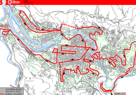 Plano del recorrido.