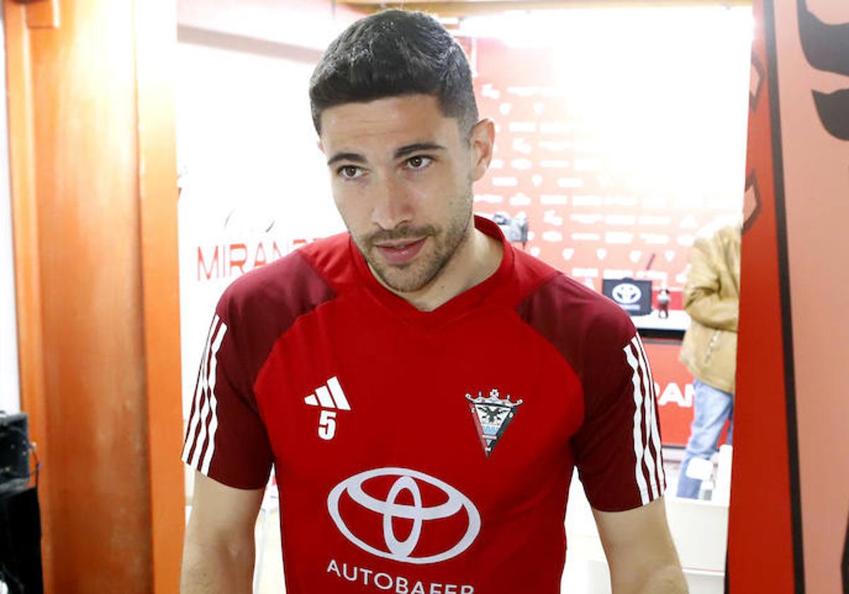 «La plantilla del Mirandés está tranquila y segura de que vamos a lograr el objetivo»