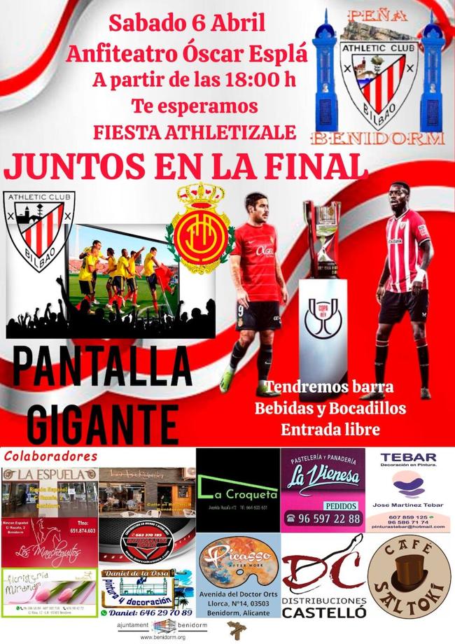 El cartel del evento.