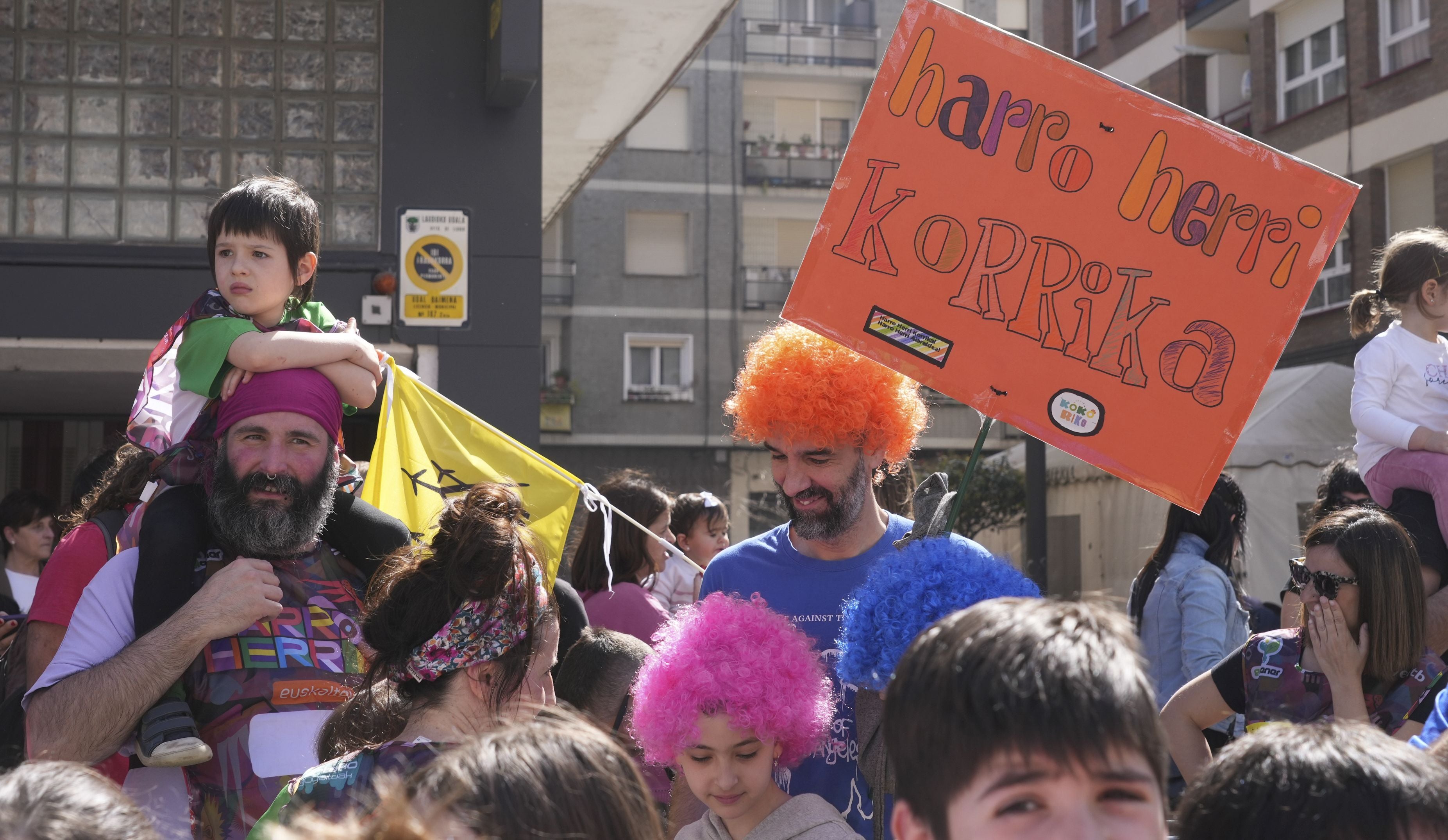 Las imágenes de la Korrika en Llodio