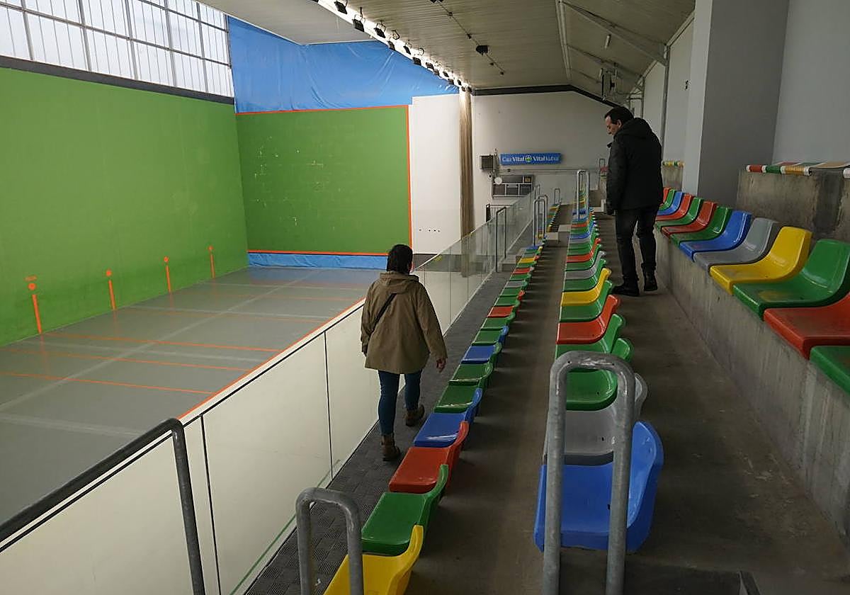 La renovación del frontón de Zaramaga salió de Gasteiz Hobetuz.