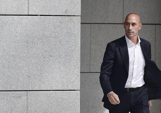 Luis Rubiales, expresidente de Real Federación Española de Fútbol.