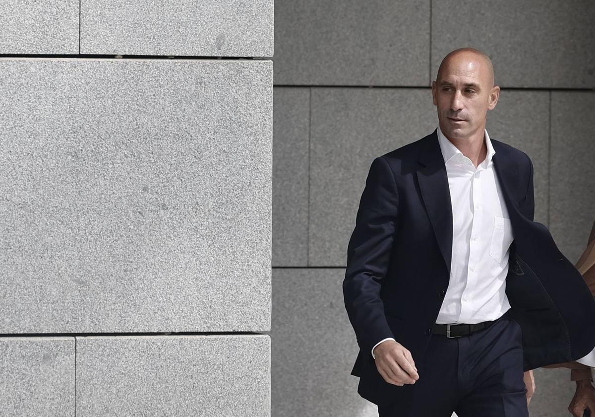 Luis Rubiales, expresidente de Real Federación Española de Fútbol.