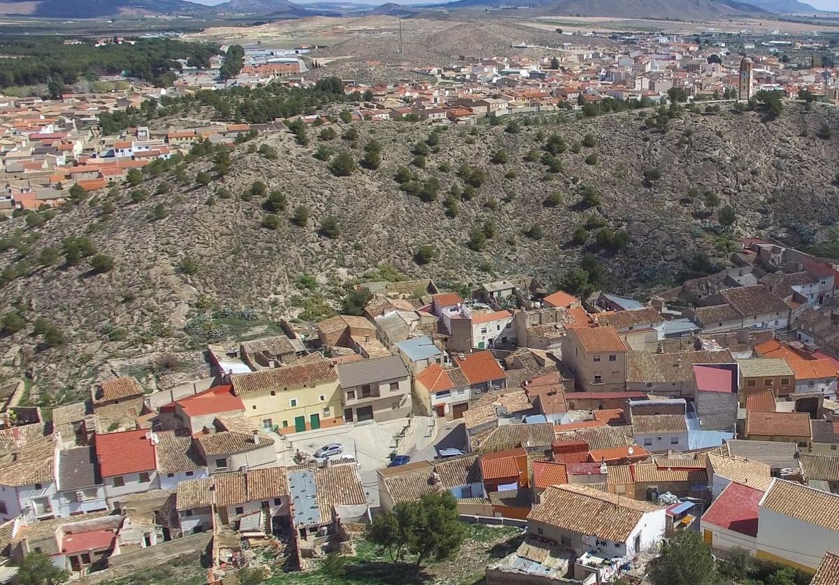 Vista de la localidad albaceteña de Tobarra.