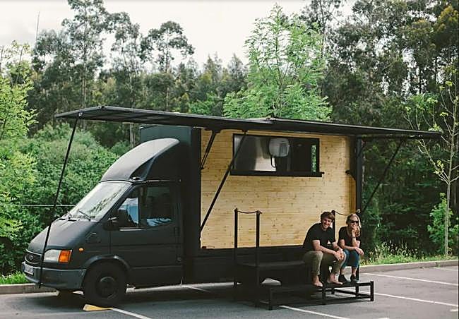 Isabel y Niko tuvieron un 'food truck'.