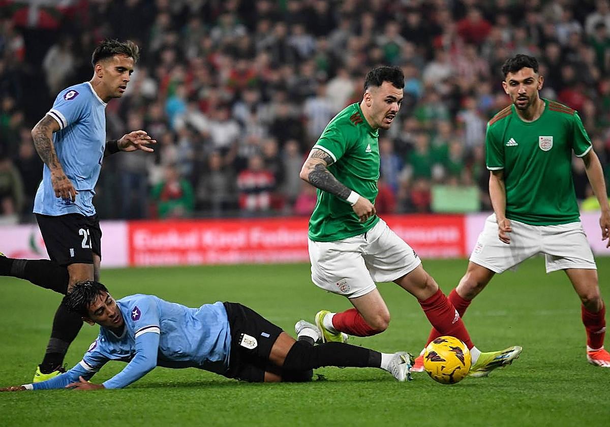 Euskal Selekzioa-Uruguay, en directo