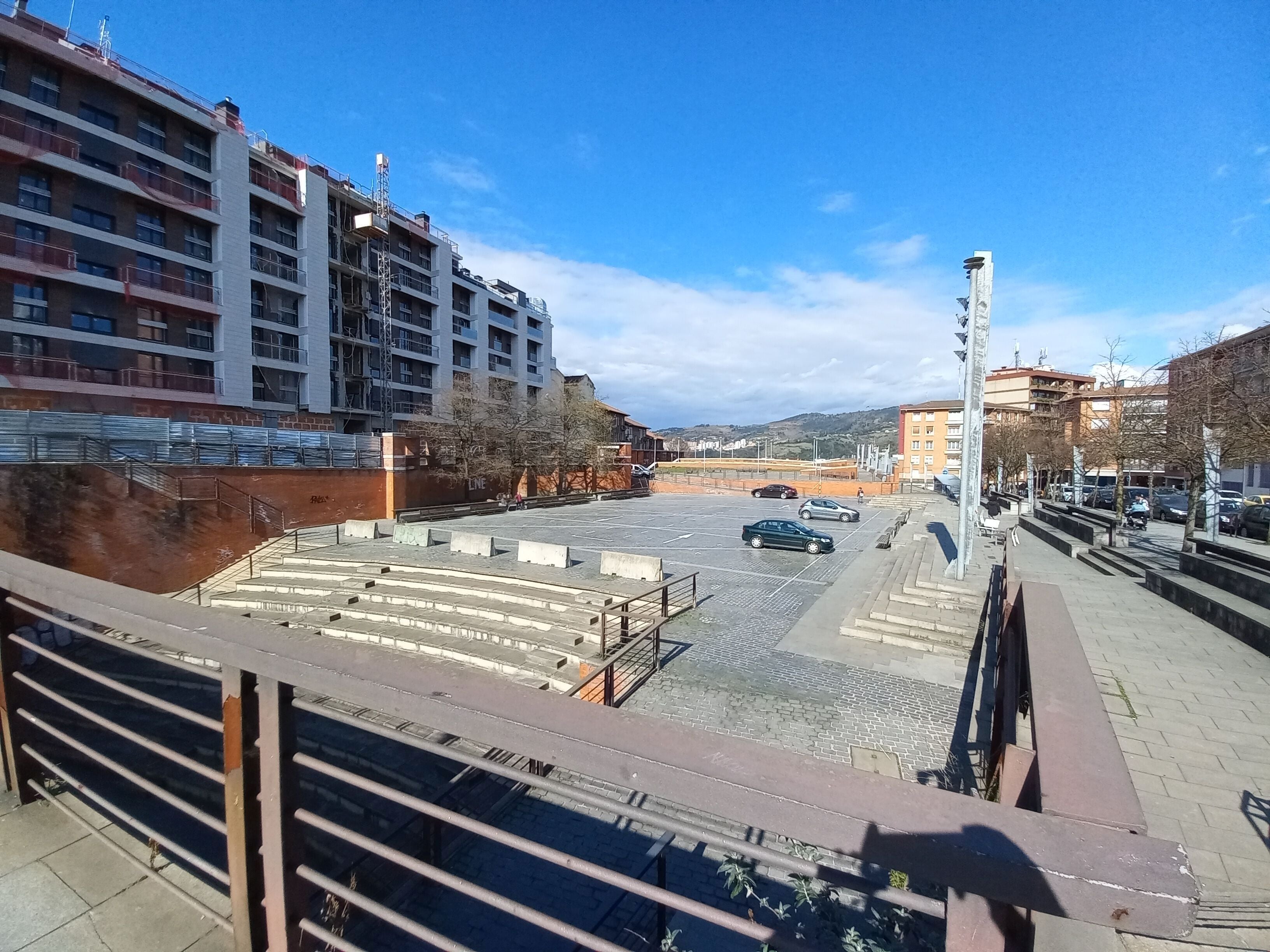 La pantalla gigante de Basauri se instalará en la plaza San Fausto.