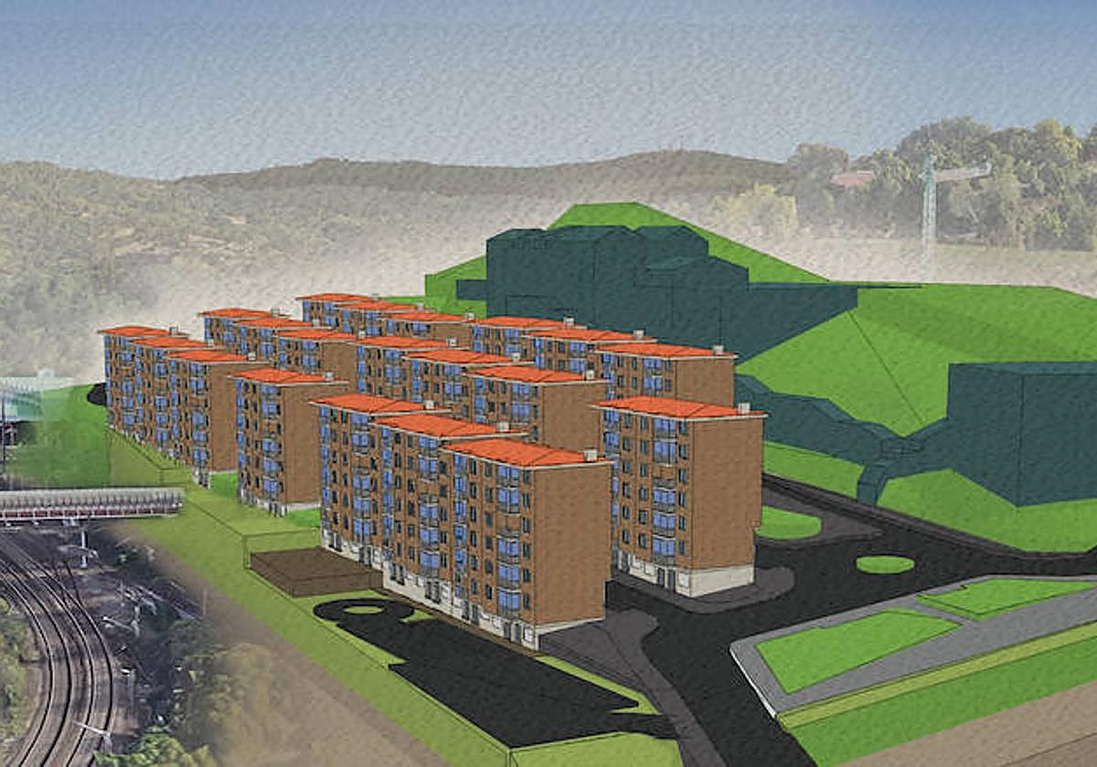 El Ayuntamiento ha presentado varias infografías de cómo quedará el barrio tras las obras de reurbanización.