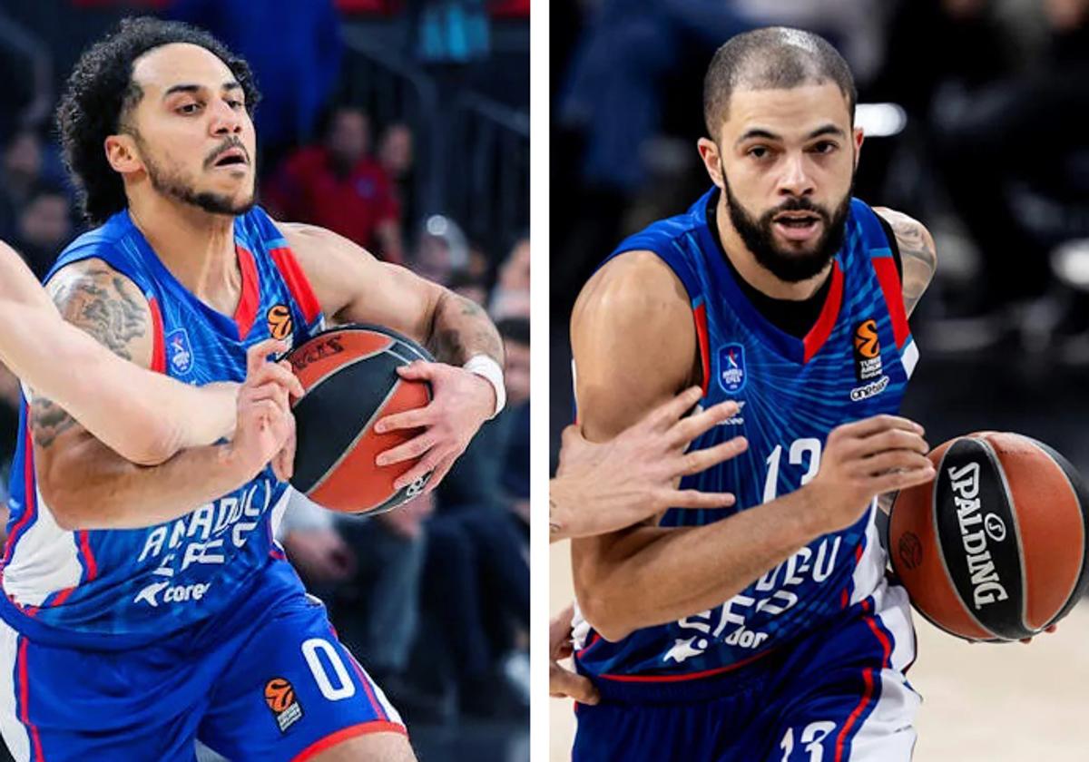 Larkin y Thompson, ambos ex del Baskonia, dirigen este año al Efes.