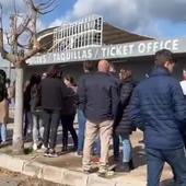 El Mallorca impide a una veintena de hinchas del Athletic comprar entradas en taquilla