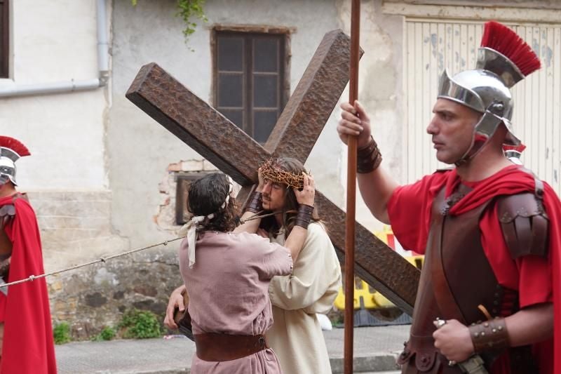 Las imágenes de la Pasión Viviente de Balmaseda