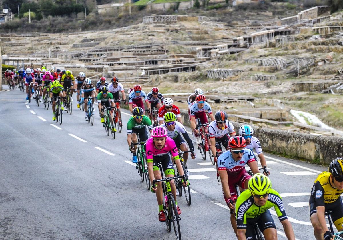 La Itzulia a su paso por Álava en la pasada edición.