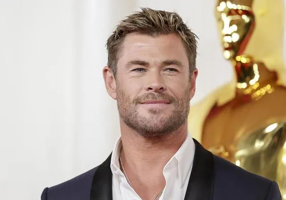 Chris Hemsworth en una entrega de premios en el mes de marzo.