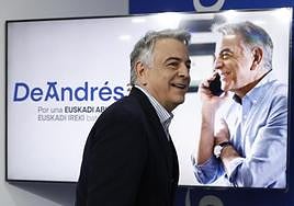 Javier De Andrés y Ana Vázquez, en la rueda de prensa de este martes.